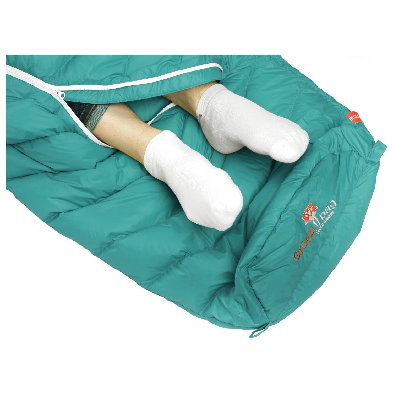 Grüezi Bag Biopod DownWool Extreme Light 175 - Daunenschlafsack – Bild 8