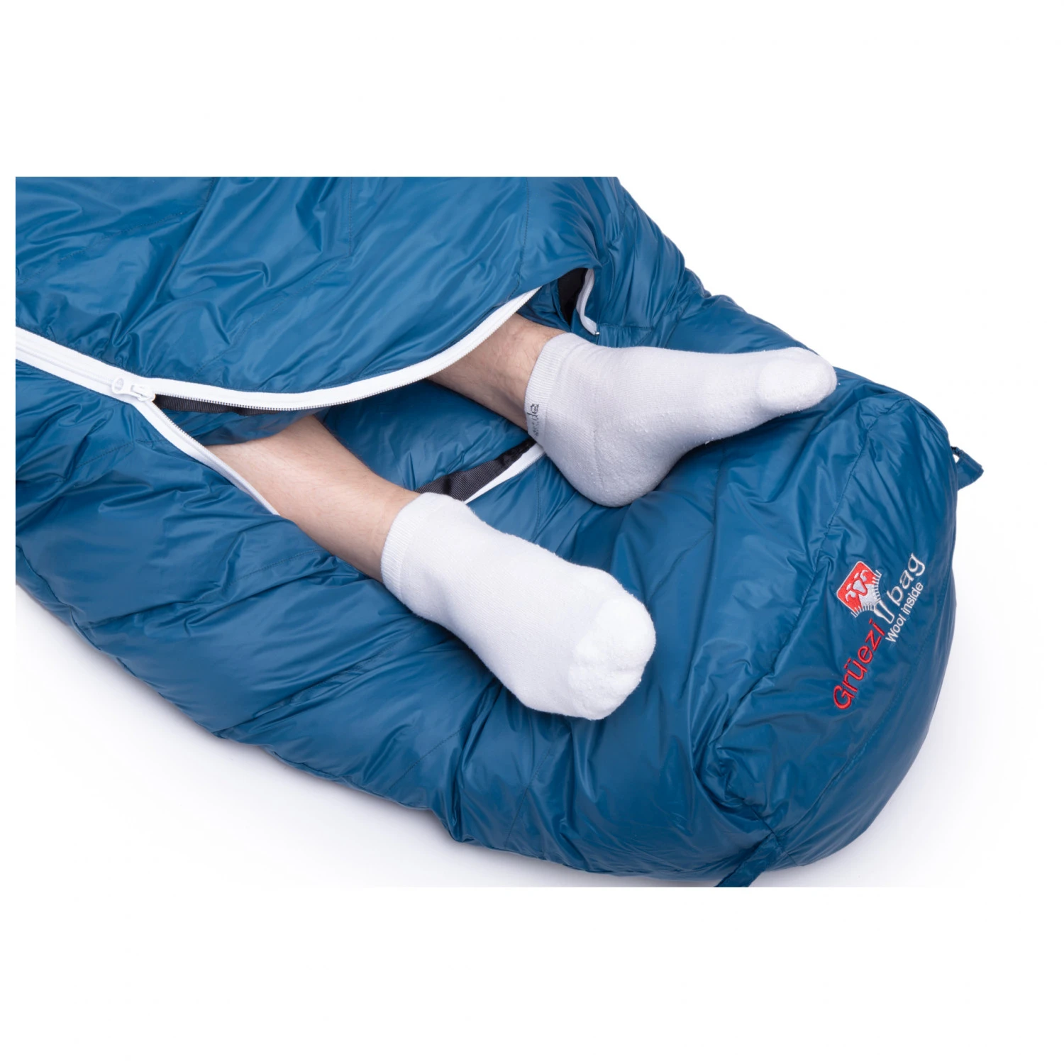 Grüezi Bag Biopod DownWool Ice 175 - Daunenschlafsack – Bild 12
