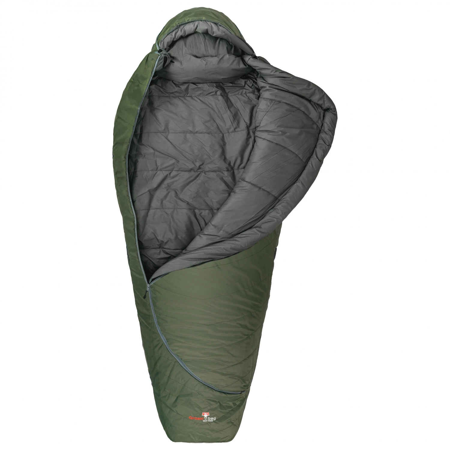 Grüezi Bag Biopod Wolle Survival XXL Wide - Kunstfaserschlafsack – Bild 4